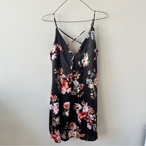 Floral slip dress